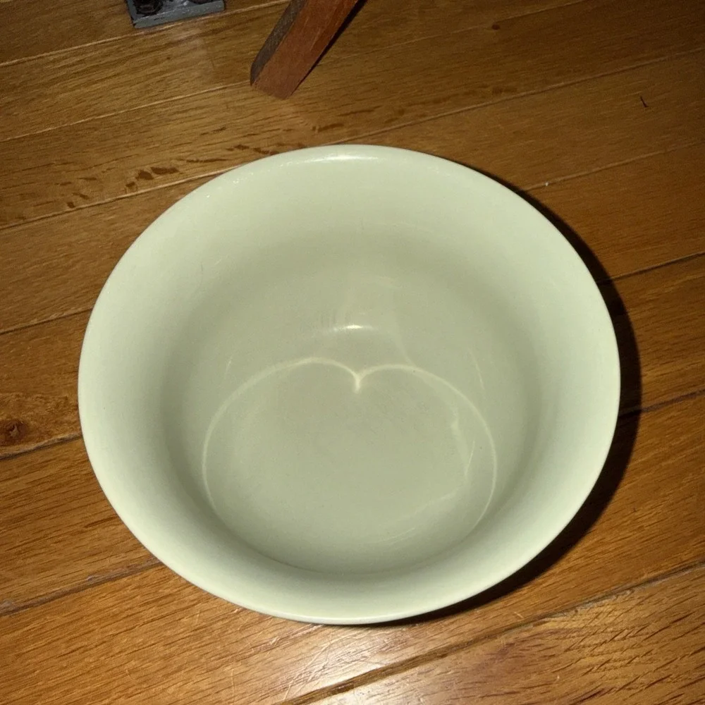 Pottery Barn EMMA Bowl Green Beaded Soup Cereal EXC